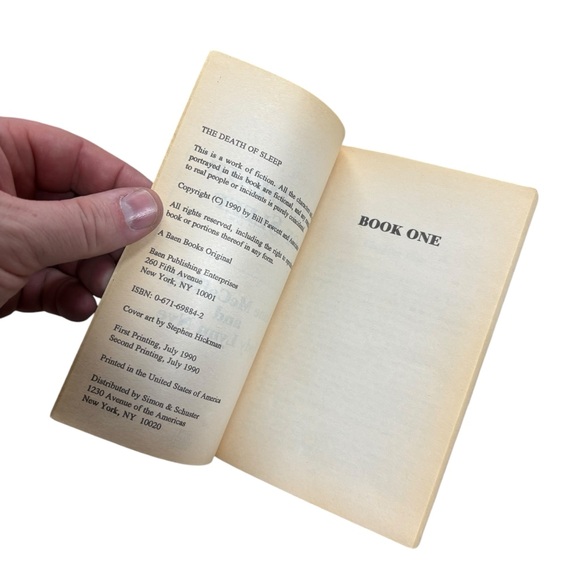 The Death of Sleep by Anne McCaffrey & Jody Lynn Nye (1990, Baen Books, 2nd Ed.) - Picture 7 of 7